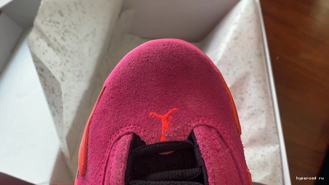 DH4121-600 (W) Pink 14 Jordan Shocking Low Retro 0527